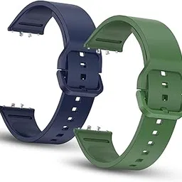 Kapture Straps Compatible for Samsung Galaxy Fit 3, Silicone Replacement Watch Strap, Bracelet, Wristbands-picture-57