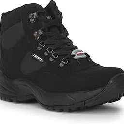 Liberty EVREST-PRM Lacing Safety Shoes for Men | Low Ankle Synthetic Leather Boot | Water Resistance | Anti-Skid | Removable Insole | Comfortable for All Weather | Shock Absorber (6 UK-Black)-picture-36
