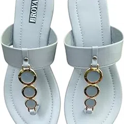 Womens Flat Casual Sandal and Slippers for Women and Girls Comfort Footwear Grey Color-picture-28