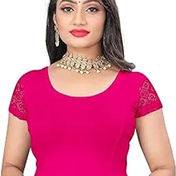 ZOVALA Elegant Round Neck Women’s Blouse Stylish & Comfortable Top for Casual, Office Soft Fabric, Regular Fit, Half/Full Sleeve Options | Easy to Style & Maintain-picture-37