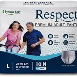 RESPECT Adult Diaper Eco Pant Style - L, Pack of 1 | Eco-Friendly Incontinence Protection for Men & Women, Soft, Leak-Resistant, Maximum Absorbency (Count 10)-picture-18
