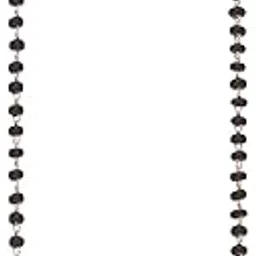 Latest Unique Design AD Brass Gold Polished Jewellery Necklace Chian Pendant Mangalsutra Tanmaniya For Women & Girls-image-72