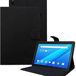 Cutesy Leather Flip Stand Case Cover for Lenovo Tab 4 10 TB-X304L / TB-X304F / TB-X304N 10.1 inch Tablet (Black)-picture-28