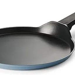 TRAMONTINA Aura Dosa Tawa 28 cm|Ceramic Non-Stick |Cold Forged |Bakelite Handle|All Cooktop Compatible – Gas, Induction, Ceramic|Dishwasher Safe|Blueberry-picture-19