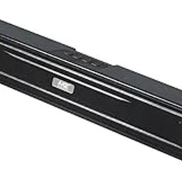 Drumstone 10 𝒀𝒆𝒂𝒓𝒔 𝑾𝒂𝒓𝒓𝒂𝒏𝒕𝒚 Dynamic Thunder Sound 20W Bluetooth TV Soundbar – Wireless Portable Speaker with 2400mAh Battery, Stereo Channel, Deep Bass & Sleek Black Finish image 1