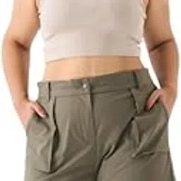 spirit animal Plus Size Shorts for Women | High Waisted Quick Dry Stretchable Shorts| Mid Thigh Length Spandex Shorts for Women-picture-39