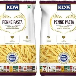 Keya No Maida 100% Durum Wheat Penne Pasta 400gm, Pack 2-picture-15