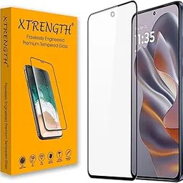 Advanced HD+ Gorilla Tempered Glass Screen Protector Designed for Motorola Edge 50 Neo 5G - Edge to Edge Full Screen Coverage with Easy Installation Kit (Anti-Scratch) image 1