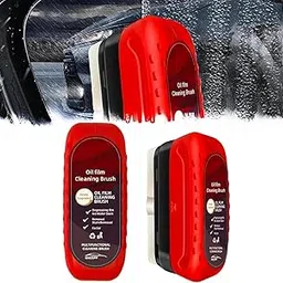 ELEVENLUX Automotive Oil Film Cleaning Brush, 2024 New Glass Oil Film Remover for Car, All in One Wipe On Oil Film Remover,Hydrophobic Glass Coating for Windshield ，Improves Clarity and Visibility-picture-48
