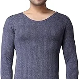 ff Winterwear Thermal Vest for Men, Long Sleevs Upper Innerwear Warmer Round Nack Vest for Winters-picture-37
