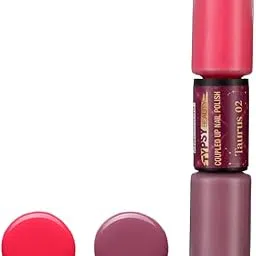 Typsy Beauty 2 In 1 Gel Nail Polish | Lady Pink & Purple | Quick Drying | Glossy Finish | Long Lasting | Chip Resistant |10 ml-picture-46