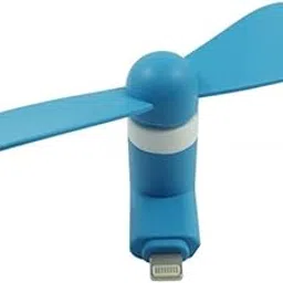 UNIXAA Mini Portable USB Lighting Mobile Fan Suitable For All iOS Device Pack Of 2-picture-22