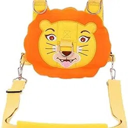 SNAPPSY Baby Toddler Anti-Lost Backpack Seat Belt Traction Rope Orange Lion-image-77