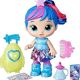 Baby Alive Star Besties Doll, Stellar Skylar, 8-inch Space-Themed Doll for 3 Year Old Girls, Accessories, Kids 3 and Up-image-4