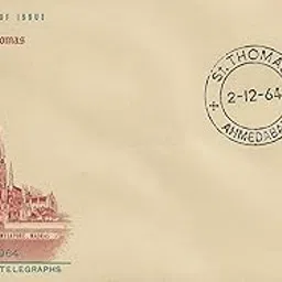 Aranyak Hobby® India 1964 rare first day cover of St Thomas-picture-35