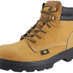JCB Unisex Trekker Steel Toe Safety Shoes, Size 6, Brown - Durable, Comfortable Work Footwear for Men & Women-image-9