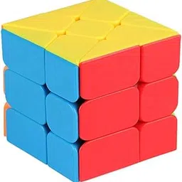 HAWKISTER Kid Moyu Mfjs Meilong Windmill Cube Stickerless High Speed Mofang Jiaoshi Magic Cube-picture-11