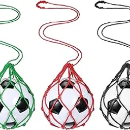 MECCANIXITY Soccer Ball Kicking Net, Solo Football Ball Kick Net Practice Training Aid Soccer Return Ball Sizes (3, 4, 5) Green/Red/Black-picture-11