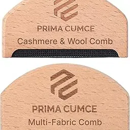 Cashmere Comb – Wooden Comb for Knits, Cashmere and Fine Wool Sweaters – Wooden Fabric Shaver Fuzz Remover with Copperhead – Manual Portable Depiller for Clothes, Fuzz, Bobbles (2 Pcs)-picture-10