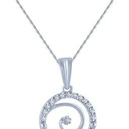 p.c. chandra jewellers Gold and Diamond Pendant for Women-picture-25