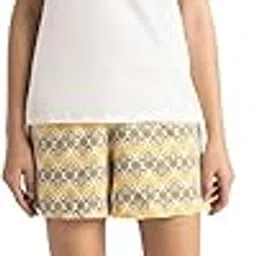 van heusen Women Round Neck Cotton - Lounge T-Shirt and Shorts Set - Short Sleeves, Elasticized Waistband-picture-35