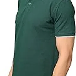 evolve made in india Classic Cotton Blend Polo T-Shirt, Casual wear-picture-35