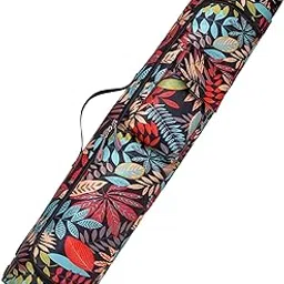 UJEAVETTE Oxford Fitness Yoga Mat Carrier Case Carry Exercise Bag Red Style A-image-62