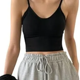 Sports Bra for Women Light Support Yoga Bra with Removable Cups Free Size (28 Till 32) Pack of 1-picture-13