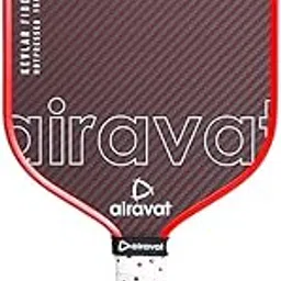 Airavat Kratos 7413 Pickleball Paddle - 16mm Carbon Fiber Face | Polymer Core for Power & Control | USAPA Approved | Spin-Tech Surface | Premium Cushion Grip | Tournament Ready (Red)-picture-34
