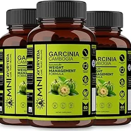 Omni Ayurveda Garcinia Cambogia Capsules (800mg) with 70% HCA & Green Tea Extract Natural Weight Management Improves Digestion (3)-image-4