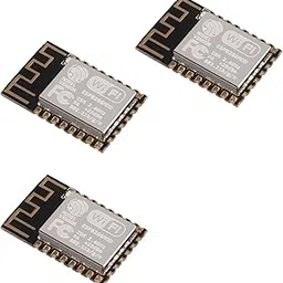DORHEA 3Pcs ESP8266 ESP-12F WiFi Serial Module Microcontroller 802.11N Development Board Wireless Transceiver Remote Port Network Module for NodeMCU MicroPython-picture-10