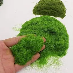 KRYTONE.Fx®Artificial Fairy Grass Powder for Craft Decor Micro Landscape Decoration & Building Model Material (Green) (200)-image-34