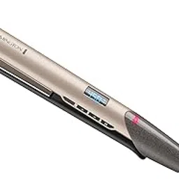 Remington S8A900 Pro 1" Flat Iron With Color Care Heat Control Sensing Technology And Ceramic Color-Lock Coated Plates,Straighten Color Treated Hair While Protecting From Damage And Fading, Beige-picture-15