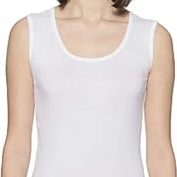 Solid Regular Fit Women Super Combed Cotton Tank top, Stretchable Body-Hugging,for Yoga,Gym wear and Sports Activities, White,Pack of 3 (221-3P 095)-image-42