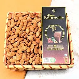 SFU E Com Dry Fruit Hamper Pack with Almonds & BournVille | Ideal for Rakhi, Diwali and Festive Gifting | Premium Dry Fruit Hamper For Corporate Gifts, Family, Friends, New year | 161-picture-12