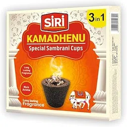 Siri Kamadhenu Sambrani Cup – 12pcs (Pack of 3)-picture-24