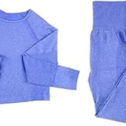 enakshi (label) Female Yoga Suits Fitness Tracksuits Tights Leggings Crop Top L Light blue|Clothing, Shoes & Accessories-picture-10