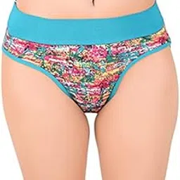 qsn stuff Women's Cotton Blue Large Bikini Panty-picture-17