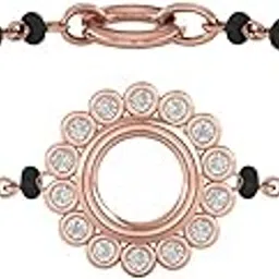 dishis 14K Rose Gold Diamond Bracelet for Women-picture-18