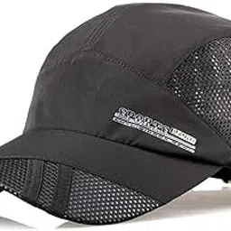 iSWEVEN Summer Breathable Mesh Baseball Cap Quick Drying Hats for Men UV Protection Outdoor Cap-picture-56