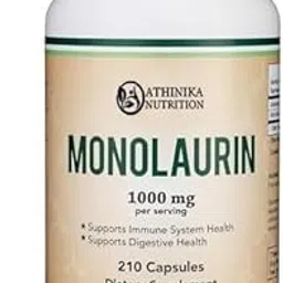 Monolaurin Immune Support Supplement 1,000mg per Serving, 210 Capsules (Vegan Safe, Non-GMO, Gluten Free) Immune Booster for Adults, Immune System Defense-picture-37