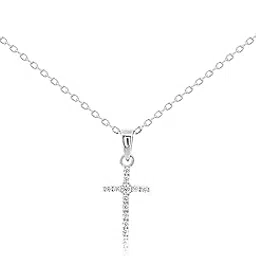 nistra Crown Of Crosses Necklace | 925 Sterling Silver | For Women | With 925 Stamp And Certificate Of Authenticity-picture-36