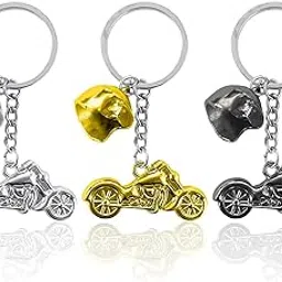 fianoeir 3PCS Keychain for Bike Men, car keychain, Key Rings for Men, Home, Office, Car, Bike, Stylish Design-picture-27