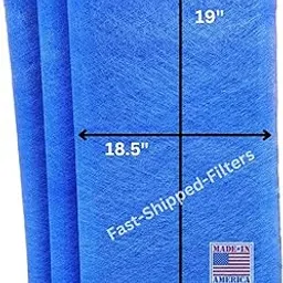 Fast-Shipped-Filters 20x21.5 3 Pack compatible with Dynamic electronic air cleaner 20x21.5 replacement polarized filter pads refill Blue-picture-45
