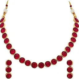 peora Traditional Ethinc Necklace & Jewelry Set Gift for Women-picture-32