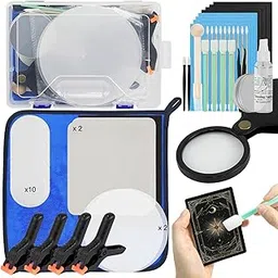 FETUSI Card Care Clean Kit,17-in-1 Card Cleaning and Polishing Restoration Kit, Trading Card Cleaning Kit with Fixing Jig and EVA Shaping Foam, Suitable for PSA Rated Card Care-picture-43