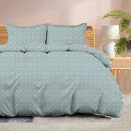 100% Microfiber 1 Piece Duvet Cover Zipper Closure Soft & Breathable for Comfortable Sleep Wrinkle Free Duvet/Quilt/Razai/Comforter Cover- Jaipuri Jewel - Double-image-19