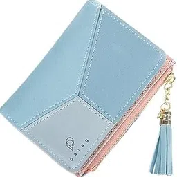 Small PU Leather Multi Wallets Credit Card Holder Coin Purse Zipper -Small Secure Card Case/Gift Wallets For Women Stylish-image-39