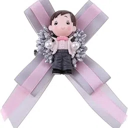 atorse Wedding Artificial Silk Bowknot Corsage Party Brooch Pearl Boutonniere Men-picture-45