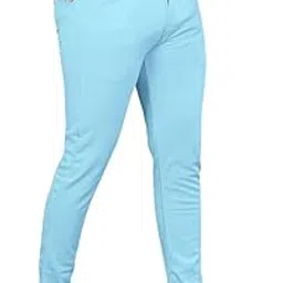 miramichi Slim Fit Men's Formal Trousers - Solid Lycra Blend, Ideal for Formal Occasions, Stylish-picture-45